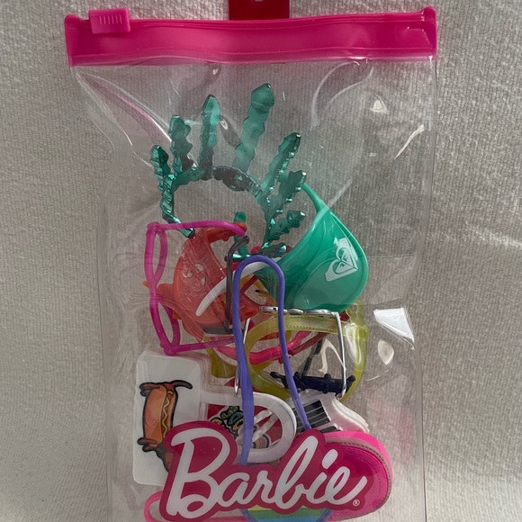 Barbie Other - Barbie Accessories Pack - Pink, Teal & Purple Accents